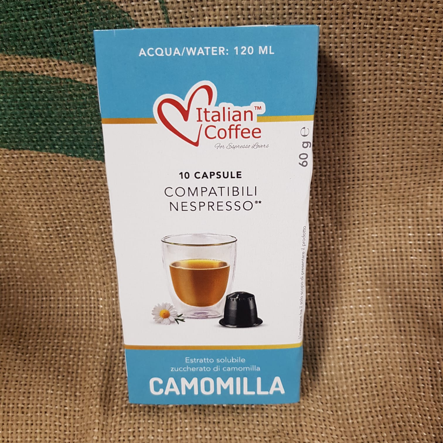 Capsula Nespresso Italian Coffee Camomilla 10 Pz