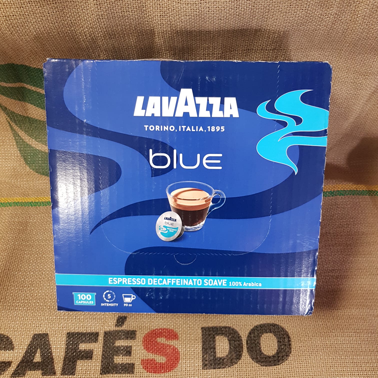 Lavazza Blue Espresso Dek Soave 100% Arabica 100 pz