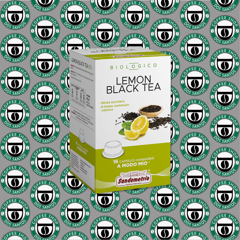 Capsula A Modo Mio San Demetrio Lemon Black Tea 16 Pz