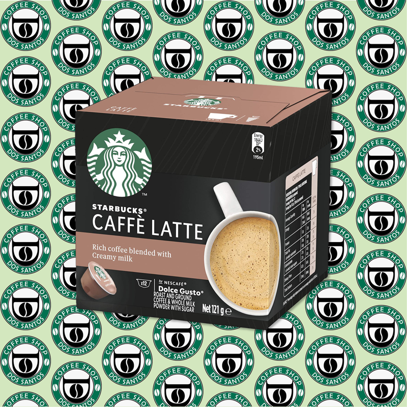 Capsula Dolce Gusto Starbucks Caffè Latte 12 Pz