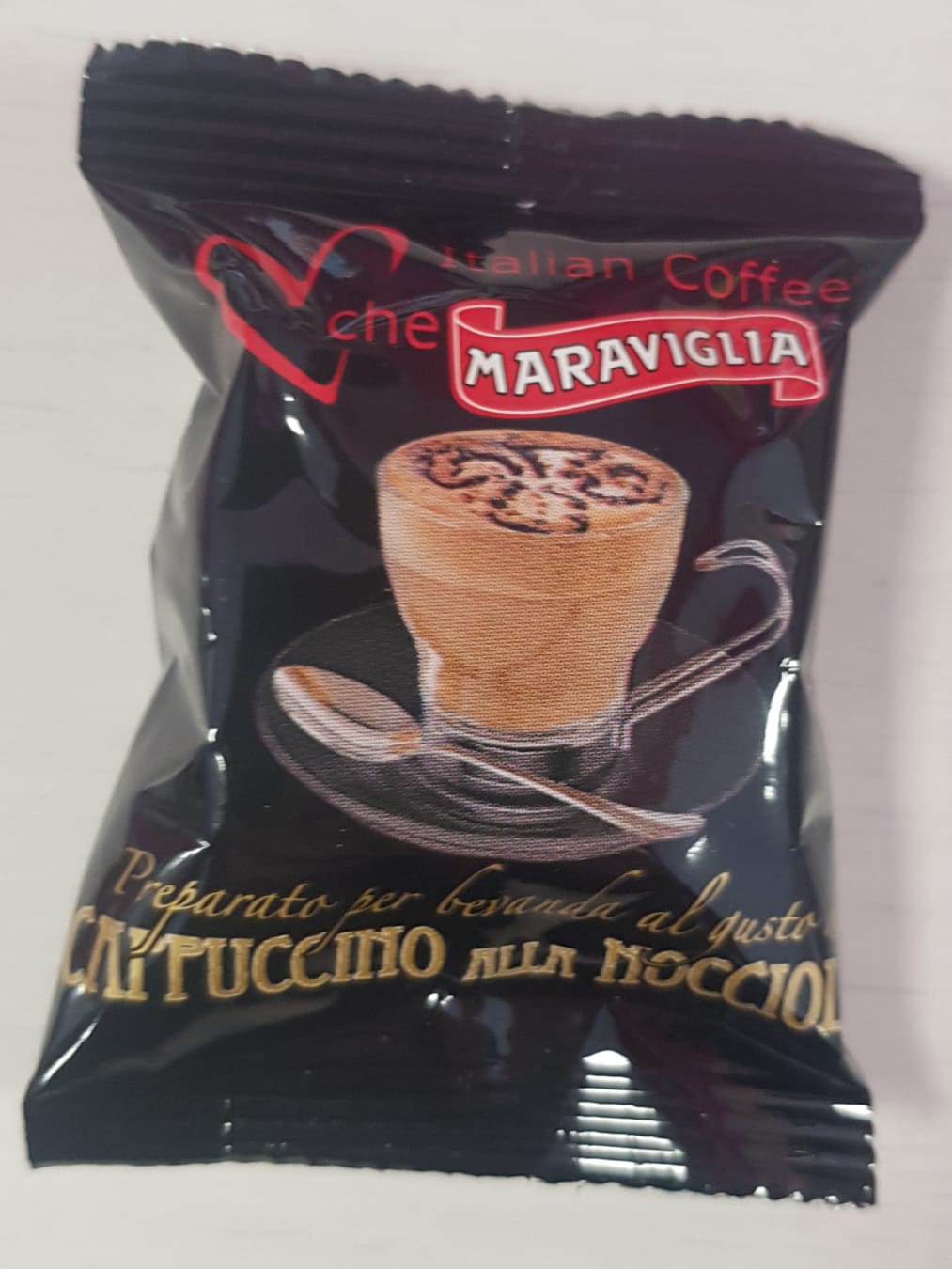 Capsula Point Italian Coffee Che Maraviglia Cappuccino alla Nocciola da 1 a 25 Pz