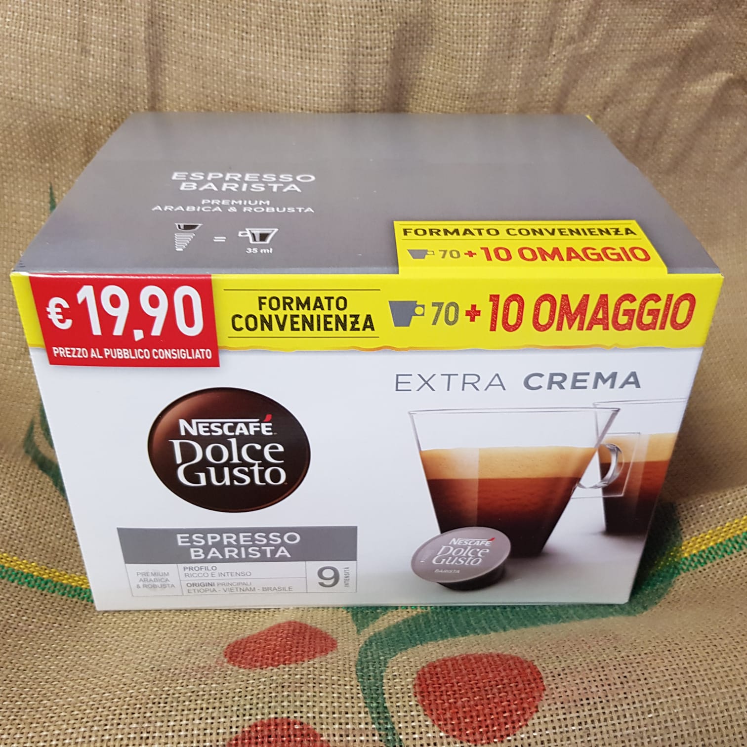 Capsula Nescafè Dolce Gusto Espresso Barista 80 Pz - Caffè Dos Santos