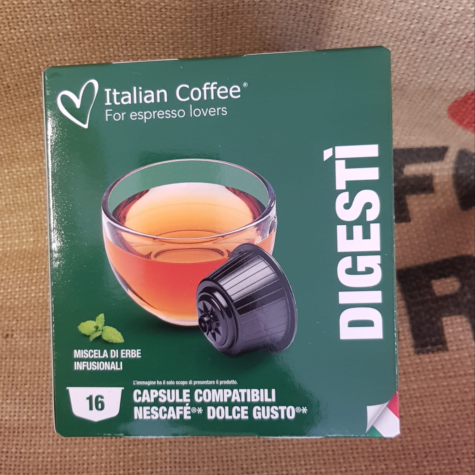 Capsula Dolce Gusto Italian Coffee Digesti 16 Pz