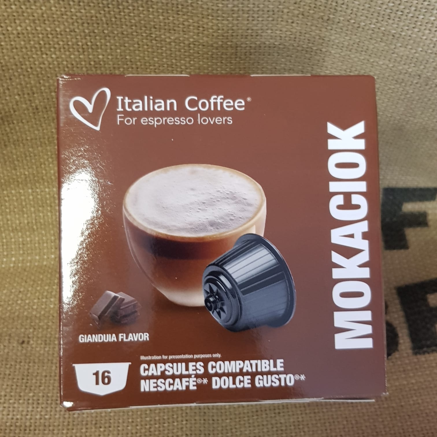 Capsula Dolce Gusto Italian Coffee Mokaciok 16 Pz