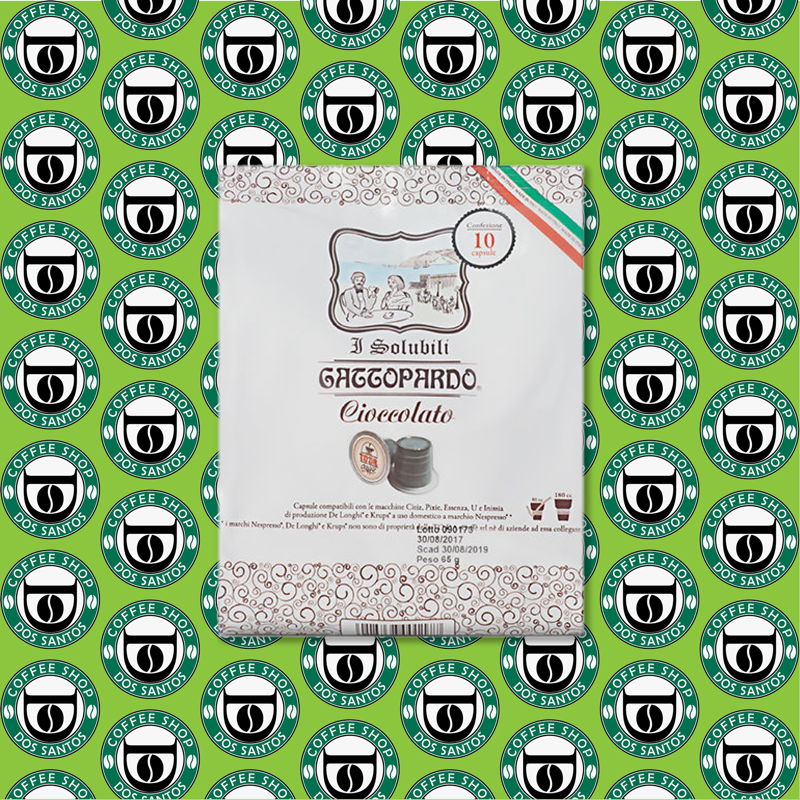 Capsula Nespresso Toda/Gattopardo Cioccolato 10 Pz