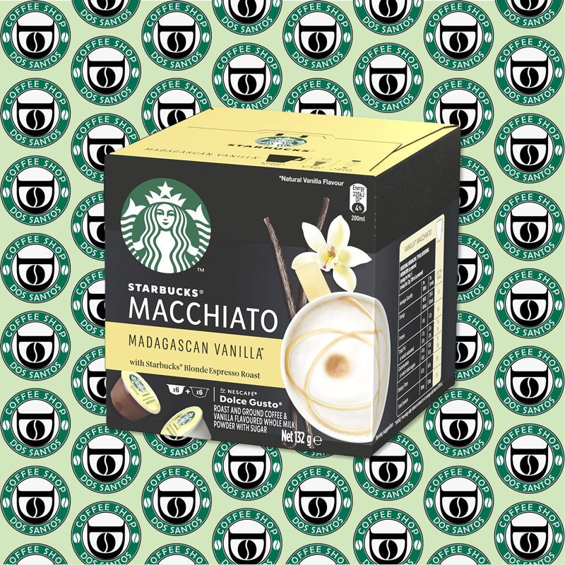 Capsula Dolce Gusto Starbucks Latte Macchiato alla Vaniglia 12 Pz