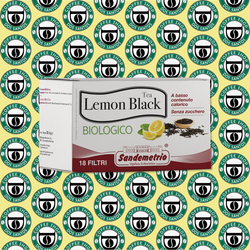Tè e Tisane San Demetrio Lemon Black Tea 18 Pz
