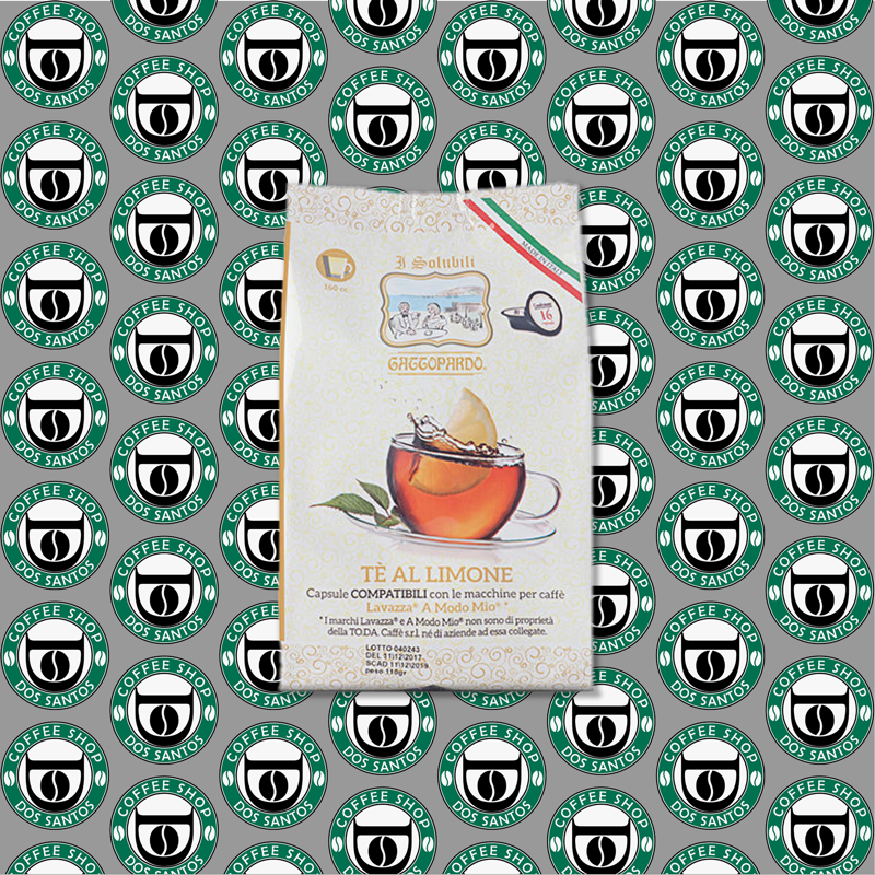 Capsula A Modo Mio Toda/Gattopardo Tè al Limone da 16 a 128 Pz
