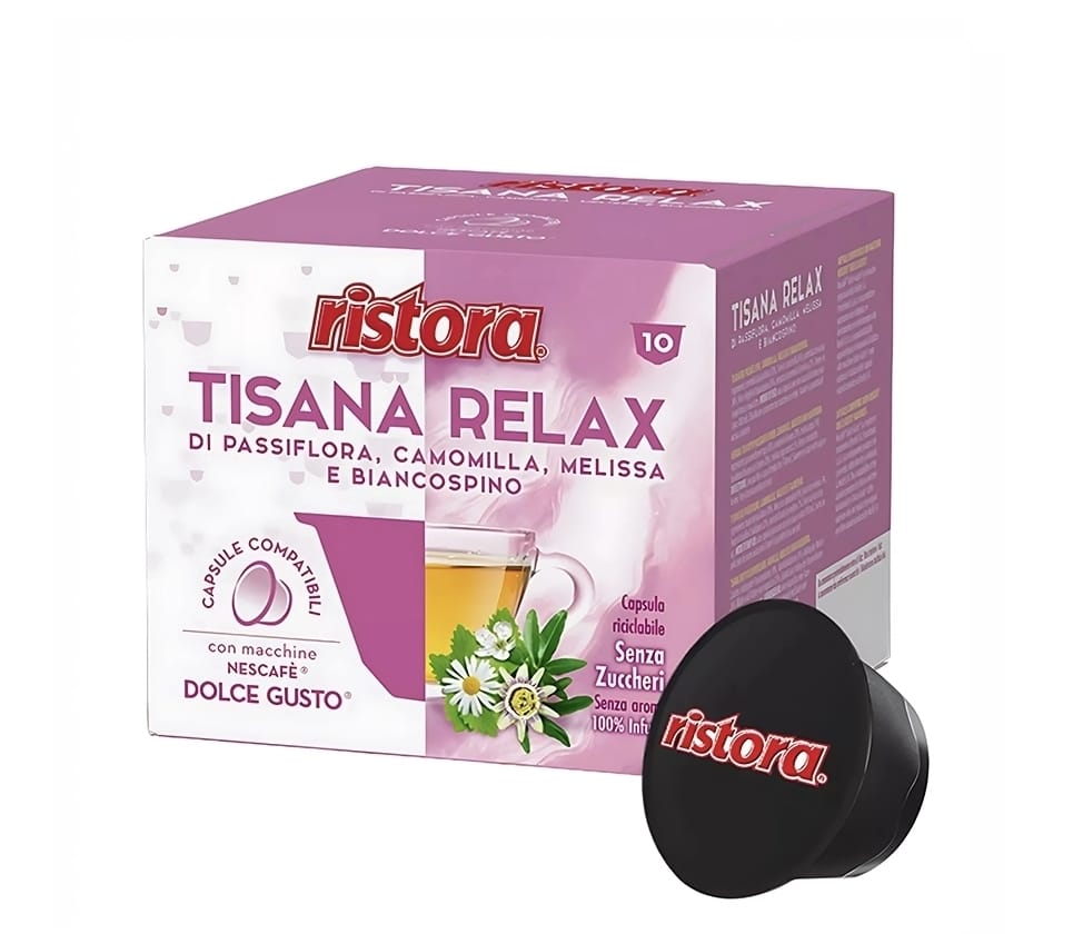 Capsula Dolce Gusto Ristora Tisana Relax 10 Pz