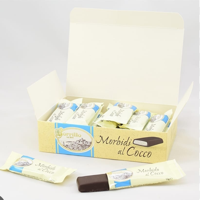 Torroncini Baci Borrillo al Cocco 18 Pz (300g)