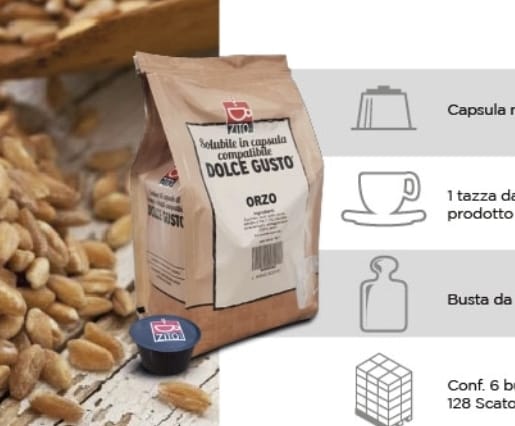 Capsula Dolce Gusto Zito Caffè Orzo da 16 a 96 Pz
