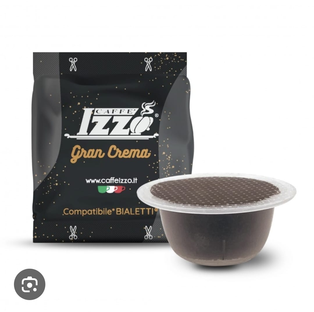 Capsula Bialetti Caffe Izzo Gran Crema da 100 a 200 Pz