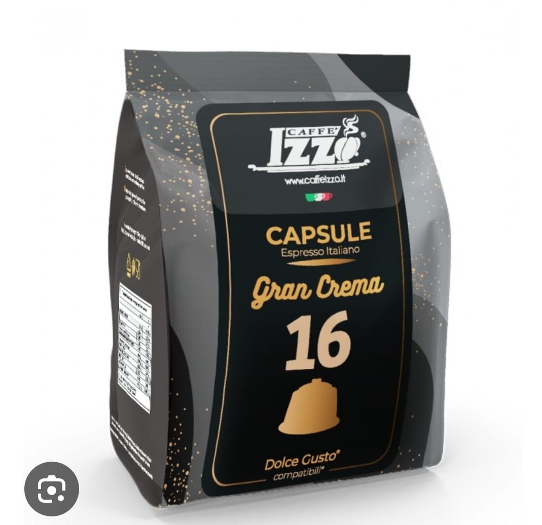 Capsula Dolce Gusto Caffe Izzo Gran Crema da 16 a 192 Pz