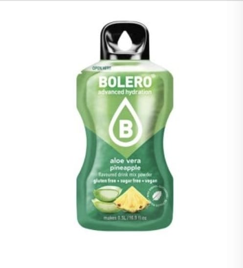 Bolero Drink Aloe Vera Pineapple 9g da 1 a 12 Pz