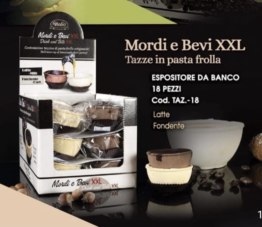 Espositore Nobis 18 Tazze Pasta Frolla XXL