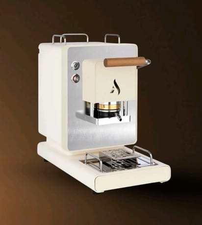 Macchina da Caffè a Cialde Cremosa Toraldo Iconica Bianca